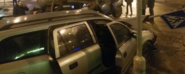 Авария в Барановичах Авария в Барановичах - Sputnik Беларусь