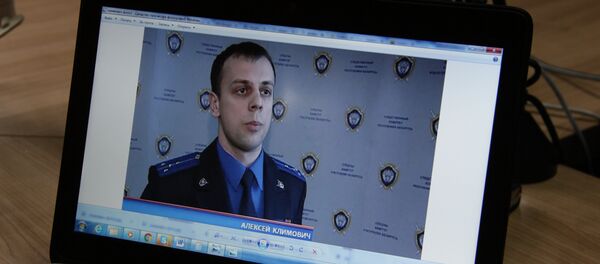 Официальный представитель Управления Следственного комитета по Минску Алексей Климович - Sputnik Беларусь