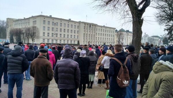 Митинг нетунеядцев в Бресте - Sputnik Беларусь
