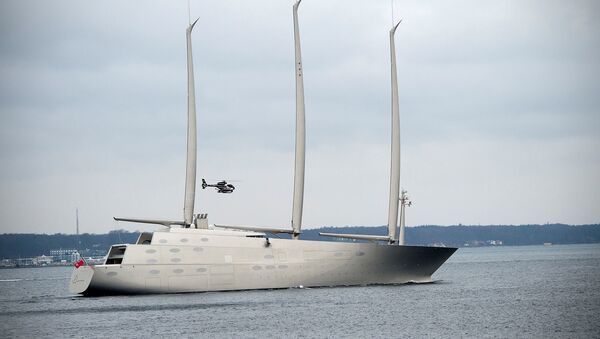 Яхта Андрея Мельниченко у побережья Дании - Sputnik Беларусь