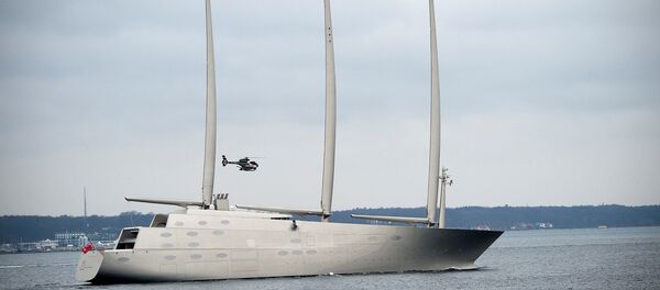 Яхта Андрея Мельниченко у побережья Дании - Sputnik Беларусь