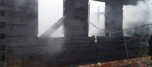 Пожар в Минском районе - Sputnik Беларусь