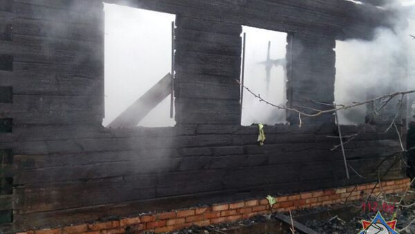 Пожар в Минском районе - Sputnik Беларусь