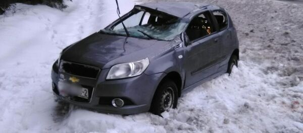 Авария в Барановичском районе Авария в Барановичском районе - Sputnik Беларусь