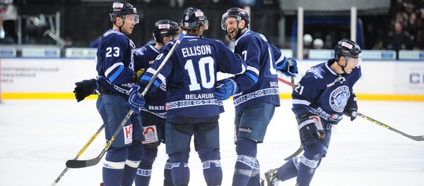Хоккеисты Динамо-Минск - Sputnik Беларусь
