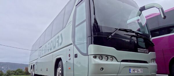 Туристический автобус, архивное фото - Sputnik Беларусь