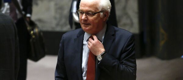 Постпред РФ при ООН Виталий Чуркин Постпред РФ при ООН Виталий Чуркин - Sputnik Беларусь