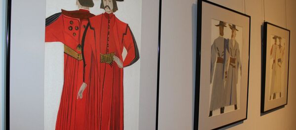 Касцюмы Песняроў і гітару Мулявіна пакажуць на выставе ў Мінску Касцюмы Песняроў і гітару Мулявіна пакажуць на выставе ў Мінску - Sputnik Беларусь