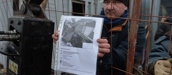 Протестующие в Куропатах - Sputnik Беларусь