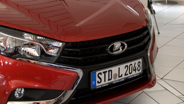 Старт продаж автомобиля Lada Vesta в Германии - Sputnik Беларусь