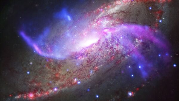 Снимок галактики, сделанный телескопом Spitzer - Sputnik Беларусь