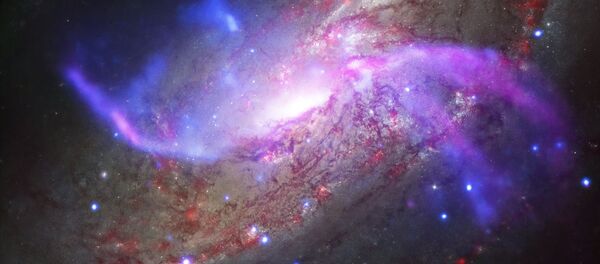 Снимок галактики, сделанный телескопом Spitzer - Sputnik Беларусь