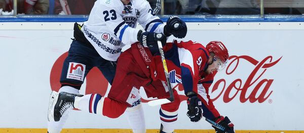 Хоккей. КХЛ. Матч Локомотив - Динамо (Минск) - Sputnik Беларусь