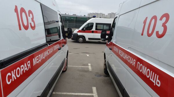 Машины скорой помощи в Минске, архивное фото - Sputnik Беларусь