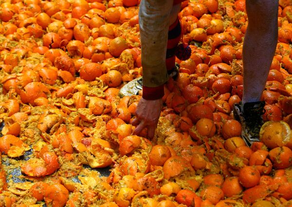 Битва апельсинами в Италии - Sputnik Беларусь