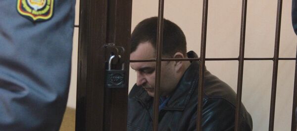 Бывший и.о. начальника ГАИ Волковыцкий на суде Бывший и.о. начальника ГАИ Волковыцкий на суде - Sputnik Беларусь