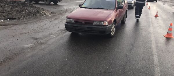 Место аварии в Озерце - Sputnik Беларусь