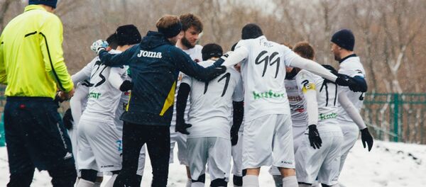 Футболисты минского клуба Крумкачы Футболисты минского клуба Крумкачы - Sputnik Беларусь