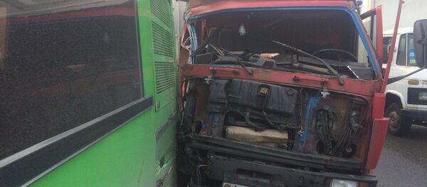 Авария в Минском районе - Sputnik Беларусь