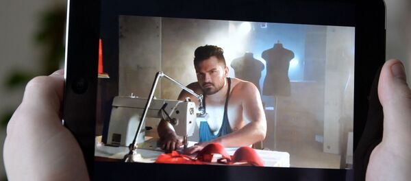 Брутальная рэклама жаночай бялізны - Sputnik Беларусь