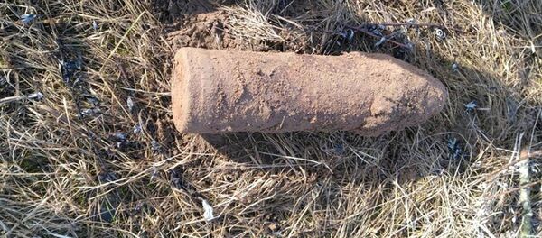 Снарад часоў Вялікай Айчыннай вайны, архіўнае фота Снарад часоў Вялікай Айчыннай вайны, архіўнае фота - Sputnik Беларусь