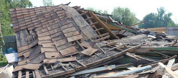 Обрушившееся в Гомеле здание - Sputnik Беларусь