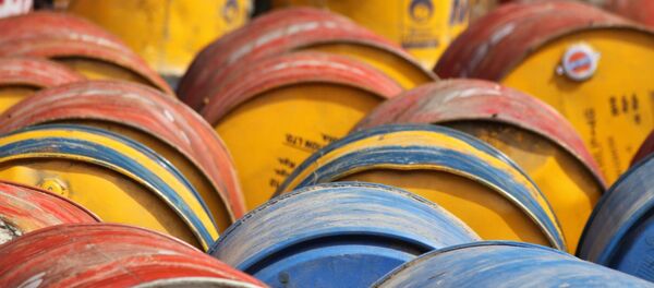 Инсталляция Нефть на выставке - Sputnik Беларусь