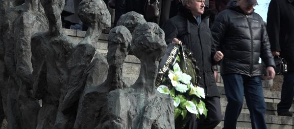 На Яме вспомнили самый массовый погром  в Минском   гетто - Sputnik Беларусь