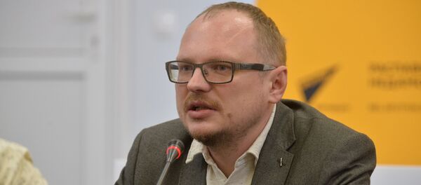 Сценарист и продюсер Андрей Курейчик Сценарист и продюсер Андрей Курейчик - Sputnik Беларусь