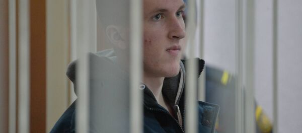 Владислав Казакевич перед оглашением приговора суда Владислав Казакевич перед оглашением приговора суда - Sputnik Беларусь