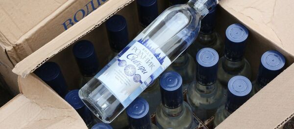 Изъятая водка Изъятая водка - Sputnik Беларусь
