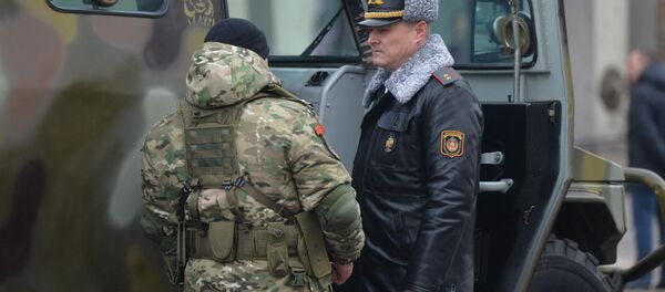 Парад в Минске, посвященный 100-летию милиции - Sputnik Беларусь