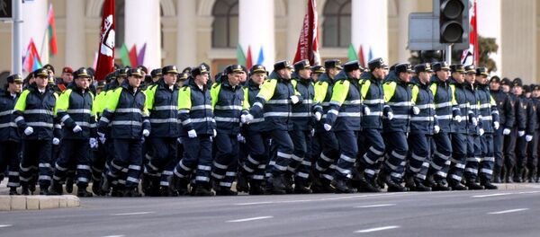 Парад в Минске, посвященный 100-летию милиции - Sputnik Беларусь