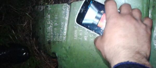 Кадры с места крушения самолета ВВС Сирии - Sputnik Беларусь