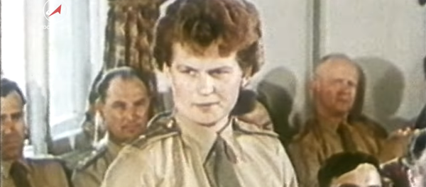 Раскосмас прысвяціў Церашковай памятнае відэа Раскосмас прысвяціў Церашковай памятнае відэа - Sputnik Беларусь