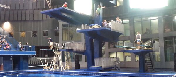 Александр Солодуха обещает прыгнуть с вышки Александр Солодуха обещает прыгнуть с вышки - Sputnik Беларусь