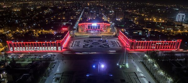 Бишкек, центральная площадь Ала-Тоо - Sputnik Беларусь