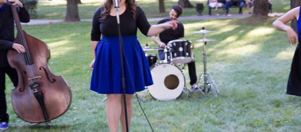 Солистка и основательница белорусской группы Symphorine Анна Дашкевич Солистка и основательница белорусской группы Symphorine Анна Дашкевич - Sputnik Беларусь