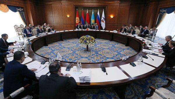 Заседание Евразийского межправительственного совета в узком составе в Бишкеке - Sputnik Беларусь