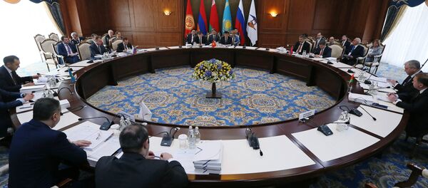 Заседание Евразийского межправительственного совета в узком составе в Бишкеке - Sputnik Беларусь