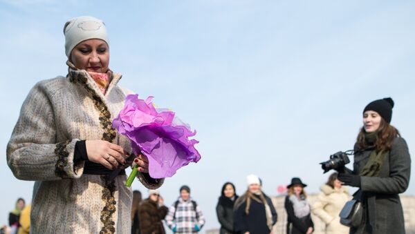Празднование Международного женского дня в Москве - Sputnik Беларусь