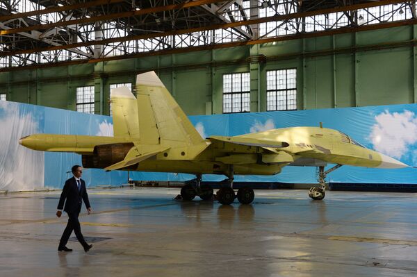 Минобороны РФ объявило о модернизации бомбардировщика Су-34 - Sputnik Беларусь