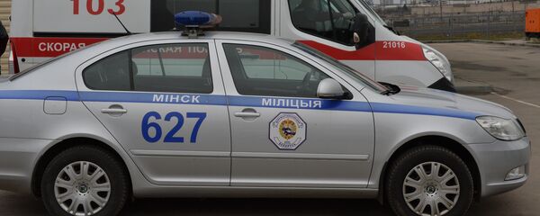 Машины ГАИ и скорой помощи, архивное фото - Sputnik Беларусь