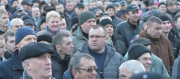 Несанкционированная акция Марш нетунеядцев в Молодечно - Sputnik Беларусь