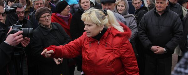 На Марше нетунеядцев в Пинске представителей оппозиции не было - Sputnik Беларусь