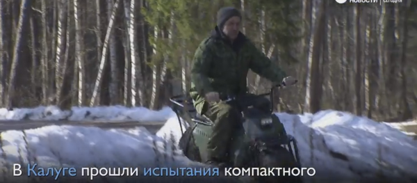 Па снезе, бруду і вадзе: расійскі мотаўсюдыход пераадолеў усё Па снезе, бруду і вадзе: расійскі мотаўсюдыход пераадолеў усё - Sputnik Беларусь