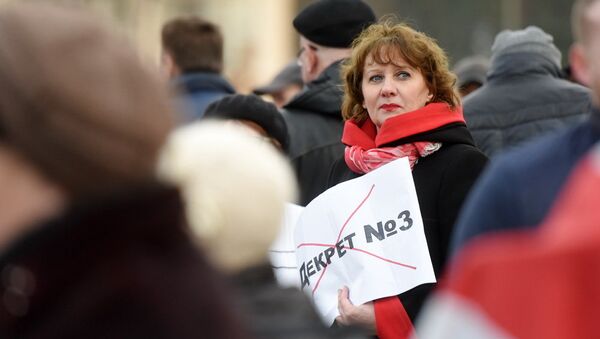 Протесты в Рогачеве - Sputnik Беларусь