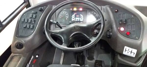 В салоне автобуса МАЗ, архивное фото - Sputnik Беларусь