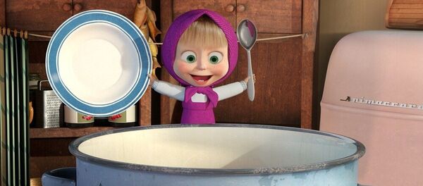 Кадр из серии Маши и медведя - Sputnik Беларусь