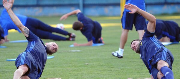 Игроки ФК Ростов Тимофей Калачев (слева) и Александр Гацкан - Sputnik Беларусь